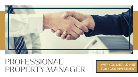 Why You Should Hire Professional Property Manager For Your Investment