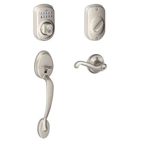 Schlage Fe365 Plymouth Front Door Keypad Lock With Accent Lever Gokeyless