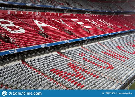 The munich football arena, known as the allianz arena, is one of venues. The Interior Of The Home Stadium Allianz Arena Football ...