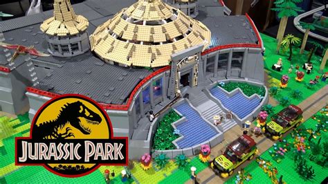 Lego Jurassic Park Visitor Center Brick Finds And Flips