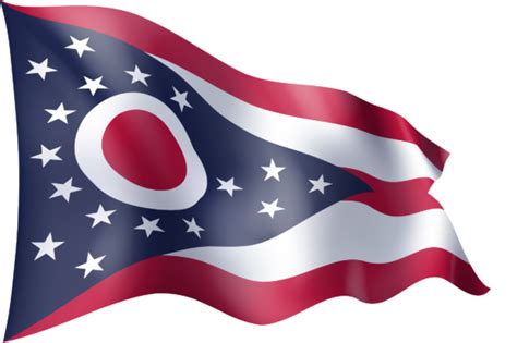 Waving Flag Of Ohio Graphic By Ingofonts Creative Fabrica