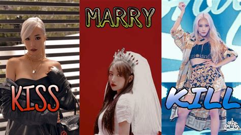 Kiss Marry Kill Kpop Girls Edition 1 Youtube