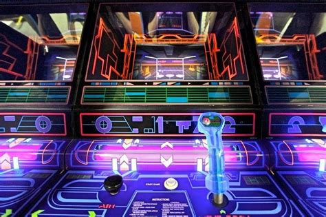 Tron Arcade Game Infancia Arte
