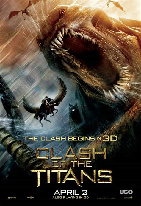 Clash Of The Titans Badass Kraken Poster Live For Films