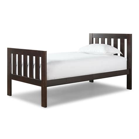 The price of a headboard depends on the size of the bed frame and mattresses. Twin size Espresso Wood Bed with Headboard and Footboard ...