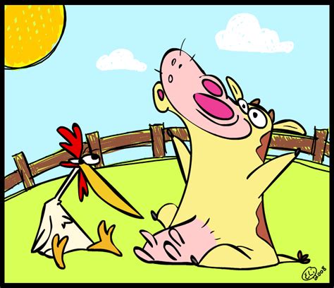 Cow N Chicken By Elithespork On Deviantart