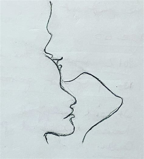 Top 76 Head Kiss Sketch Best In Eteachers