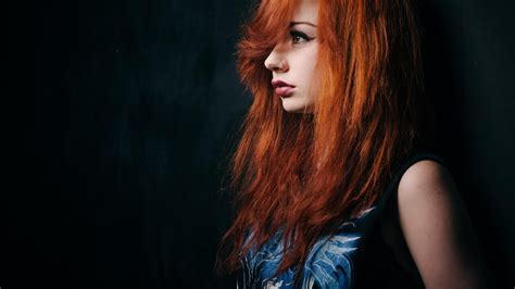 Sexy Cute And Beautiful Pierced Red Hair Girl Wallpaper 2529 1280x720 720p Wallpaper