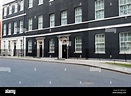 El 10 de Downing Street, Londres, Inglaterra, Reino Unido Fotografía de ...