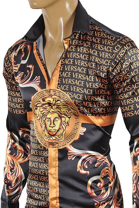 How they fit, feel, and look are important factors when buying the style equivalent of man's best friend. Mens Designer Clothes | VERSACE Medusa Men's Dress Shirt 178