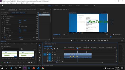 How To Create Title In Adobe Premiere Pro Cc 20192020 Youtube