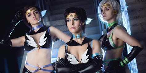Sailor Starlights Cosplays Break Through The Darkness Of Night Bell Of Lost Souls