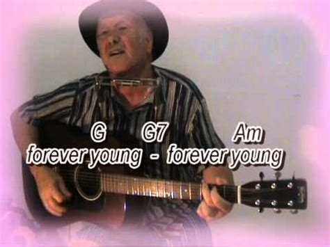 Am now you're not here. Forever Young - Bob Dylan - easy guitar lesson - on-screen ...