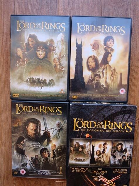 The Lord Of The Rings Trilogy Dvd Box Set In Trumpington