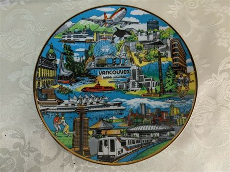 Maybe you would like to learn more about one of these? Vancouver British Columbia Canada Souvenir Plate Capilano ...