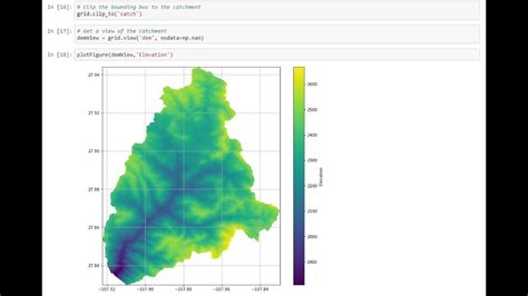 Elevation Model Conditioning And Stream Network Delimitation With Python And Pysheds Tutorial