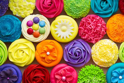 Vibrant Cupcake Bliss In 4k Ultra Hd