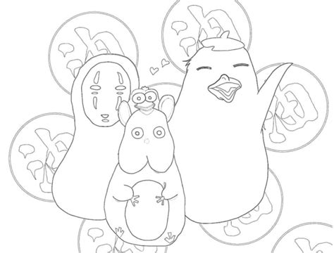 Spirited Away Coloring Pages Printable For Free Download
