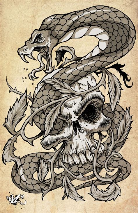 Cobra Skull By Cazitena On Deviantart