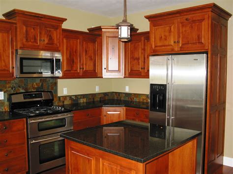 A modern design trend that you've likely seen is to skip the cabinets completely and instead use open shelving. Amazing Kitchen Cabinet Layout with Wooden Accent - Amaza ...