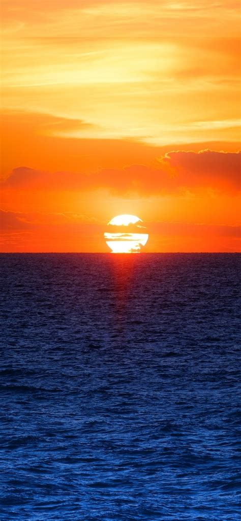 1125x2436 Ocean Sunset Photography Iphone Xsiphone 10iphone X