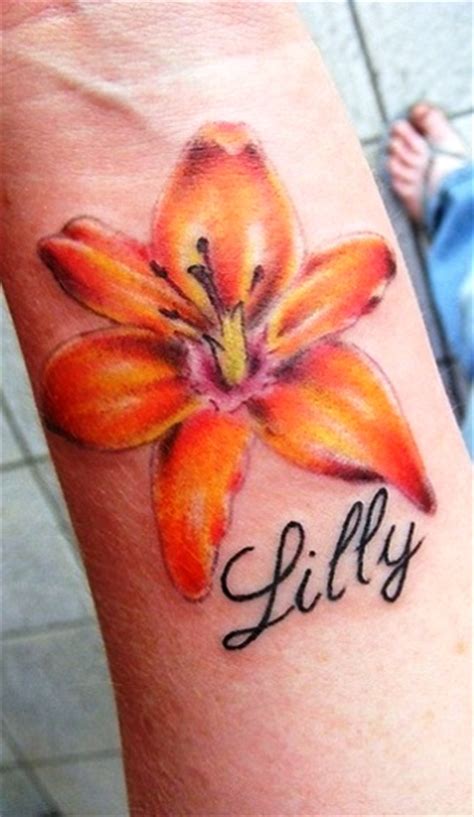 Lily Tattoo Images And Designs