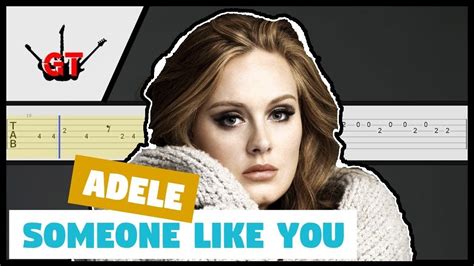 Adele Someone Like You Guitar Tab【easy】 Youtube
