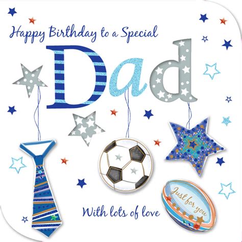 Special Dad Happy Birthday Greeting Card Cards Love Kates