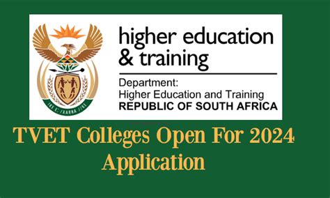 Tvet Colleges Open For 2024 Application Tvet Colleges