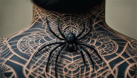 Bold Statement Unveiling The Spider Neck Tattoo Trend