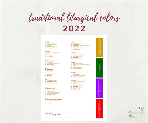 Liturgical Calendar For 2022 Pdf Pcusa March Calendar 2022