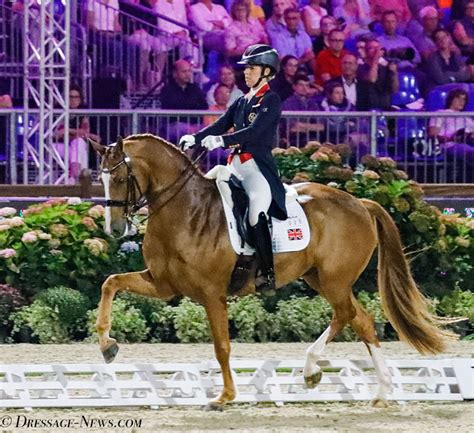 Charlotte Dujardin And Gio Win London World Cup Freestyle With Personal Best Score Dressage News