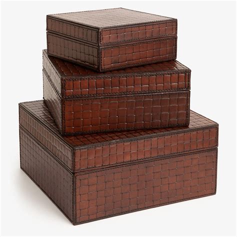 Leather Boxes Alfresco Emporium
