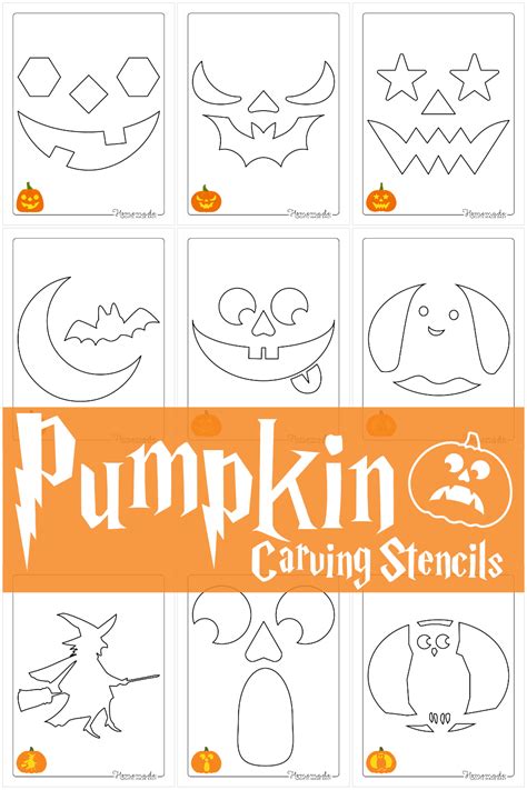 Free Printable Pumpkin Carving Stencils And Templates For Halloween