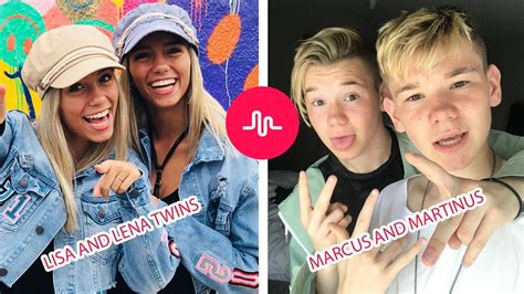 lisa and lena twins vs marcus and martinus twins musers battle musically compilation 2018