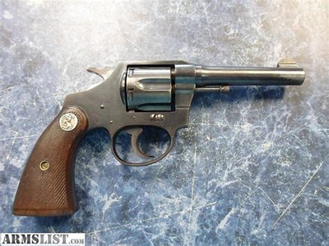 Armslist For Sale Colt Police Positive 38 Special Revolver Wwood Grips