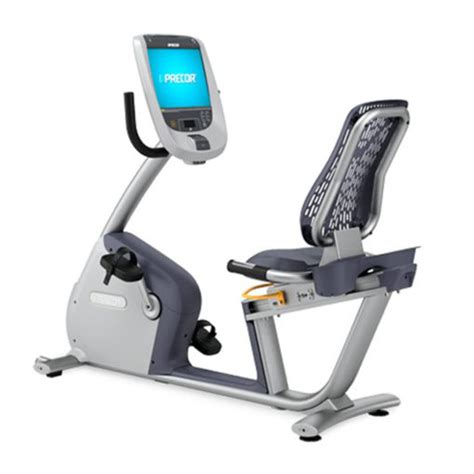 Precor Ubk 885 Upright Bike With P80 Console For Sale Used Gym Equipment