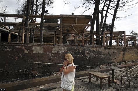 greece fires at least 74 dead including 26 in one seaside villa daily mail online
