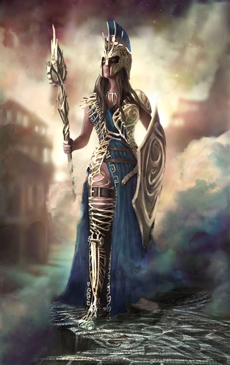 Artstation Athena Tiana Maros Ideas Pinterest Tiana Mythology And Goddesses