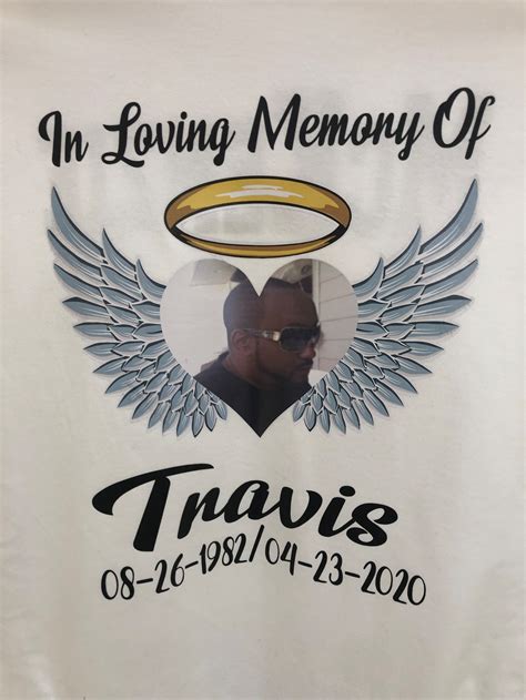 In Memory Tscustom Memorial Shirtsin Loving Memoryrest Etsy