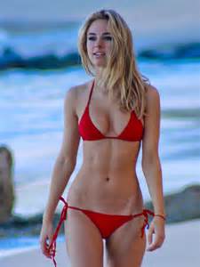 Kimberley Garner In Red Bikini Gotceleb