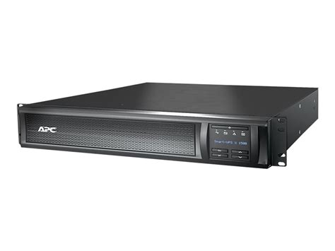 This ups features a usb connection that enables configuration and control from a pc. APC Smart-UPS X 1500 Rack/Tower LCD - onduleur - 1200 Watt ...