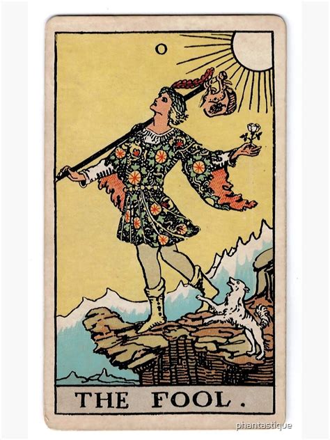 The Fool Tarot Light Colored Version Poster For Sale By