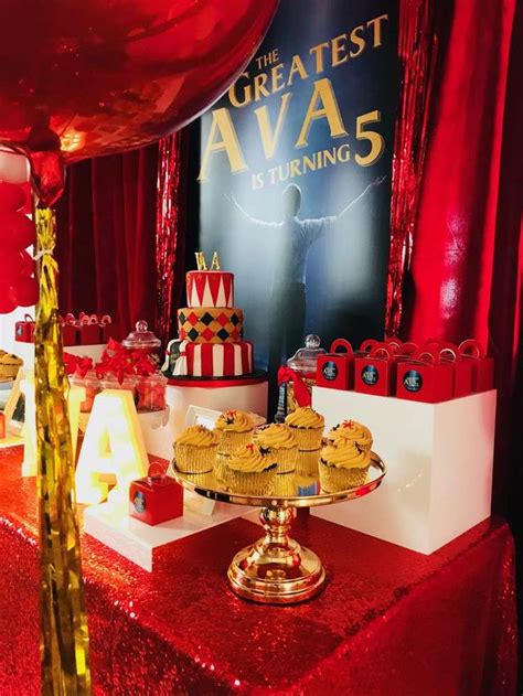 The Greatest Showman Party Birthday Party Ideas Photo 6 Of 11