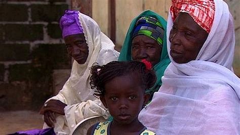 Gambian Women Fleeing Female Genital Mutilation Threat Bbc News