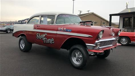 1956 Chevy Bel Air Gasser 2 Door Post Sold 26900 Maple Motors 932