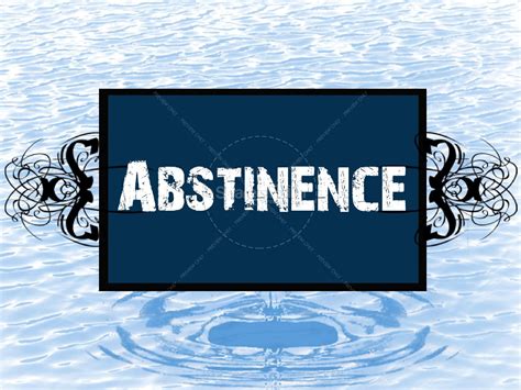 Abstinence Powerpoint