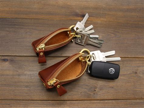 Gib Dir Mehr Auswahl Genuine Leather Car Key Men Key Holder Key