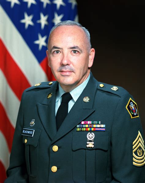 Official Army Portrait Of Csm George S Blackwood Nara And Dvids Public