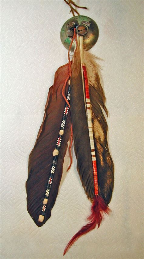 Beautiful And Amazing Beaded Eagle Feather Native